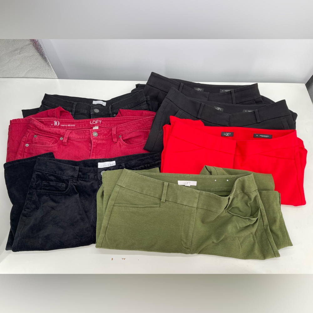 ⭐️LOFT 7 pair, Red, Green, and Black, Marissa, Julie